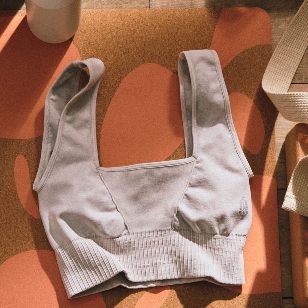 FP Movement by Free People Gray Sports Bra